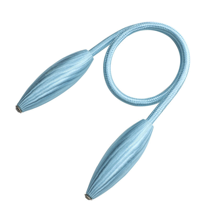 Modern Minimalist Creative Twisting Music Curtain Binding Rope Punch-Free Curtain Binding Belt