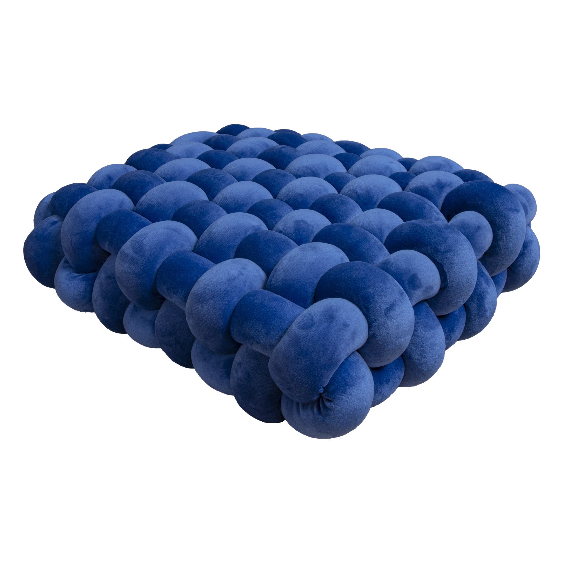 Seat cushion square woven pillow household plush cushion sofa bay window decorative pad