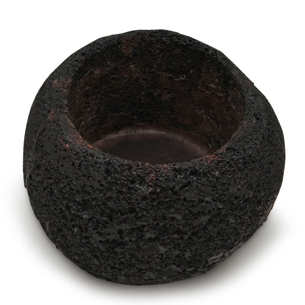Minimalist volcanic stone potted plant ornaments