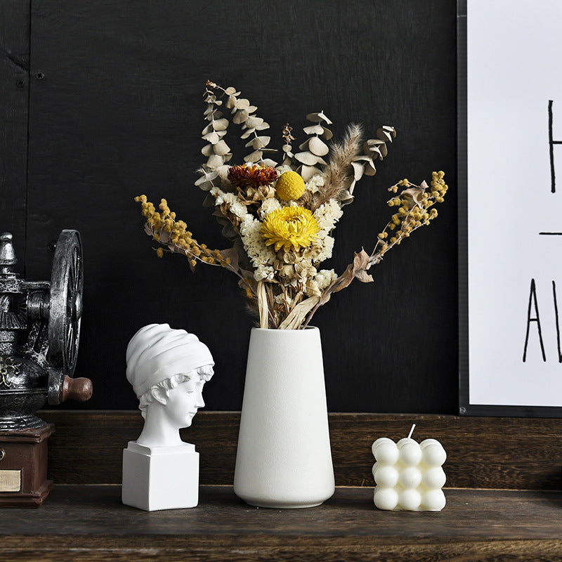 Ceramic Aromatherapy Bottle Creative Home Mini Ceramic Vase Decoration Decorative Dried Flower Small Vase