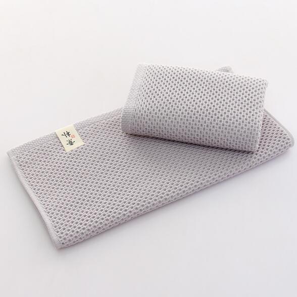 Cotton Hand Towels for Adults Plaid Hand Towel Face Care Magic Bathroom Sport Waffle Towel - Velora Home Deco
