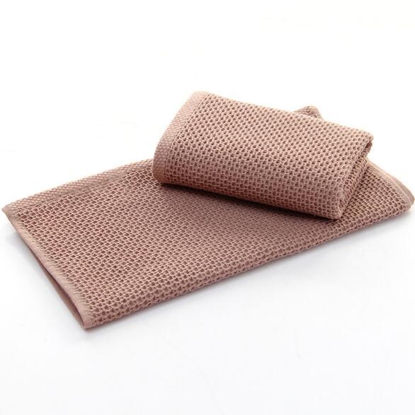 Cotton Hand Towels for Adults Plaid Hand Towel Face Care Magic Bathroom Sport Waffle Towel - Velora Home Deco