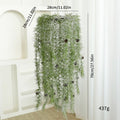 Faux Green Plant Hanging Vine Basket, Christmas Decoration Hanging Ornament
