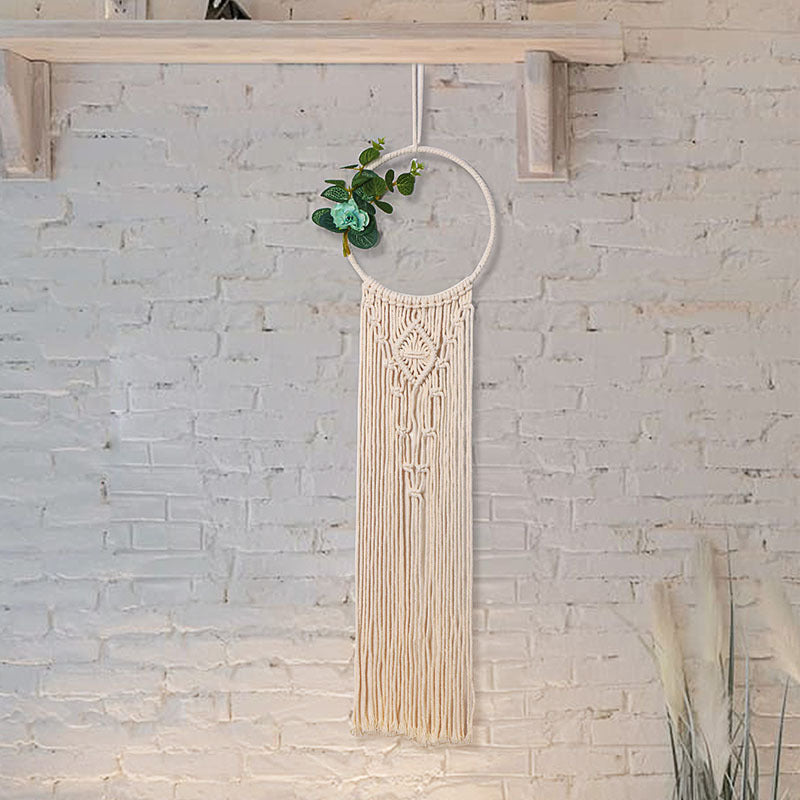 Simple Bohemian Hand-Woven Tapestry Home Living Room Shop Montnet Woven Decoration