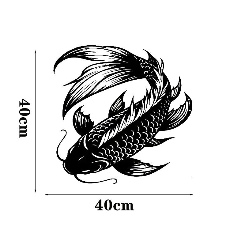 Metal Wall Art Iron Silhouette Wall Decor for Living Room and Bedroom Creative Home Mural Decorations - Velora Home Deco
