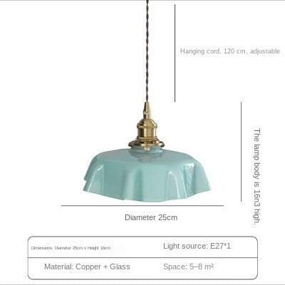 Creamy Style Luxury Octagonal Flower Lamp Modern Elegant  Lamp