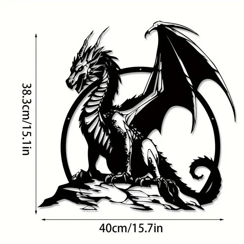 Metal Wall Art Iron Silhouette Wall Decor for Living Room and Bedroom Creative Home Mural Decorations - Velora Home Deco
