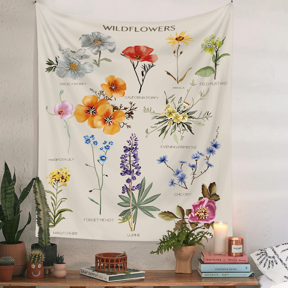 Tapestry Ins Hanging Cloth Background Cloth Ins Hanging Cloth Wall Cloth Decorative Cloth Bohemian Tapestry