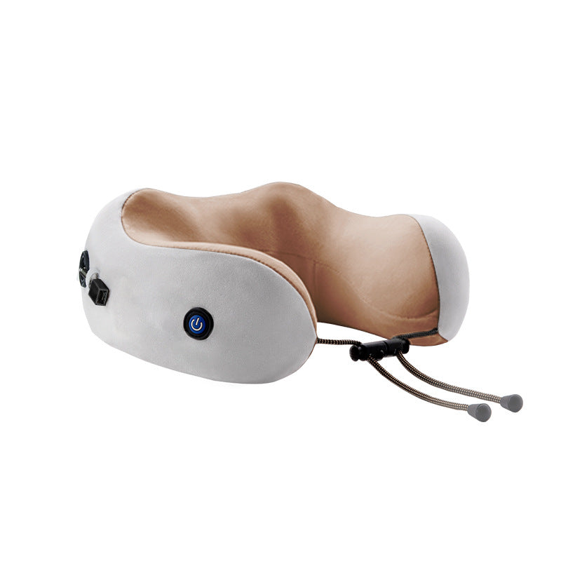 Multifunctional Home Cervical Massager Memory Foam Car Pillow Portable U-Shaped