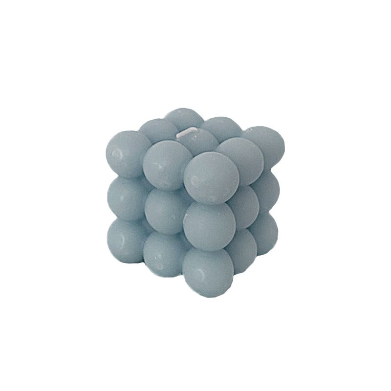 INS Nordic Style Rubik's Cube Aromatherapy Candle Decoration Wedding Festival Room Decoration Decoration Atmosphere
