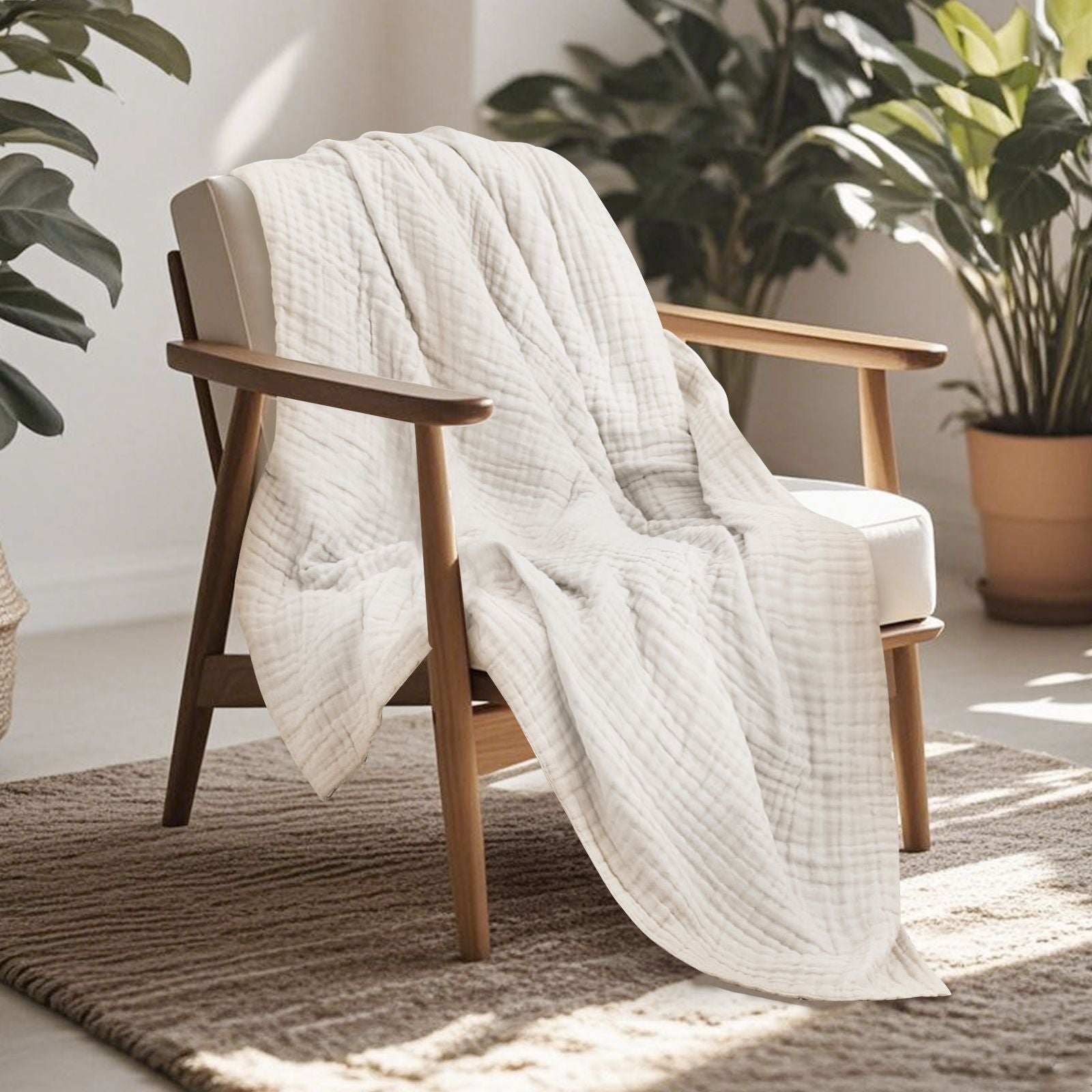 Cotton gauze blanket, noon rest blanket