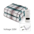 European standard non-woven fabric single and double electric blanket 220V heating blanket
