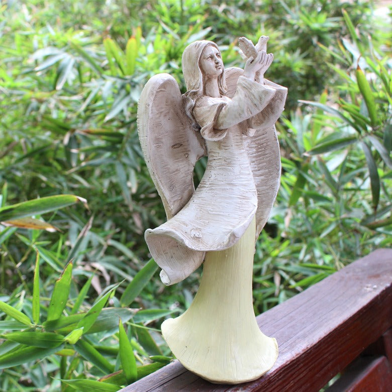 Courtyard Statue Outdoor Garden Angel Resin Decoration