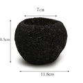Minimalist volcanic stone potted plant ornaments
