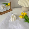 INS Nordic Style Rubik's Cube Aromatherapy Candle Decoration Wedding Festival Room Decoration Decoration Atmosphere