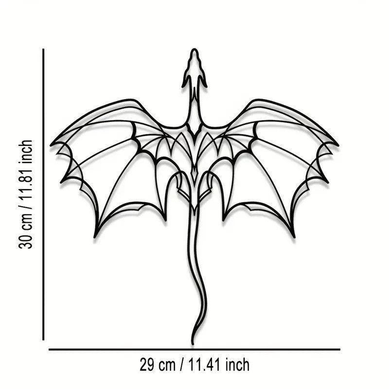Metal Wall Art Iron Silhouette Wall Decor for Living Room and Bedroom Creative Home Mural Decorations - Velora Home Deco
