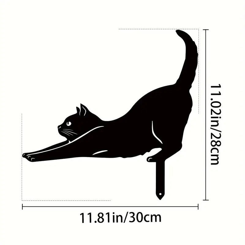 Metal Wall Art Iron Silhouette Wall Decor for Living Room and Bedroom Creative Home Mural Decorations - Velora Home Deco