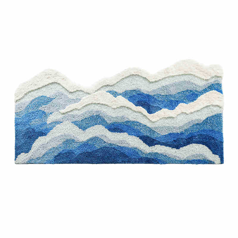 Bedside blanket foot pad floor mat