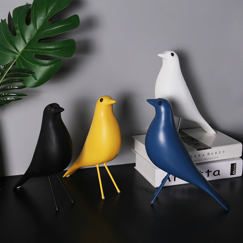 Resin ornament and peace dove bird ornament