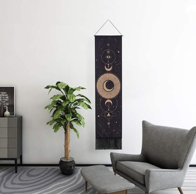 Simple And Beautiful Bohemian Tapestry Star And Moon Tapestry  Living Room And Bedroom Decoration Paintings