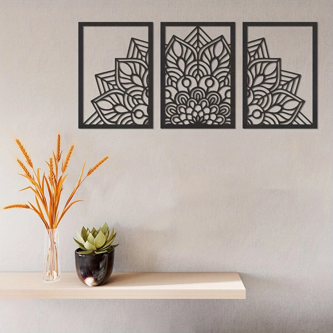 Metal Artistic Flying Geese Silhouette Home Aesthetic Decorative Iron Wall Hanging Wall Art Metal - Velora Home Deco