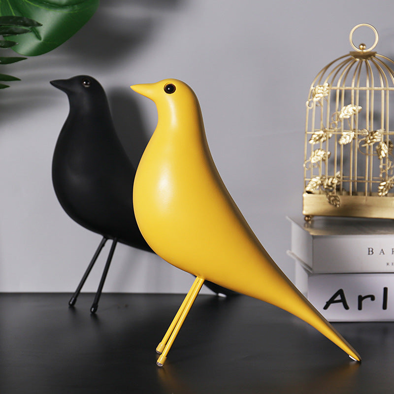 Resin ornament and peace dove bird ornament