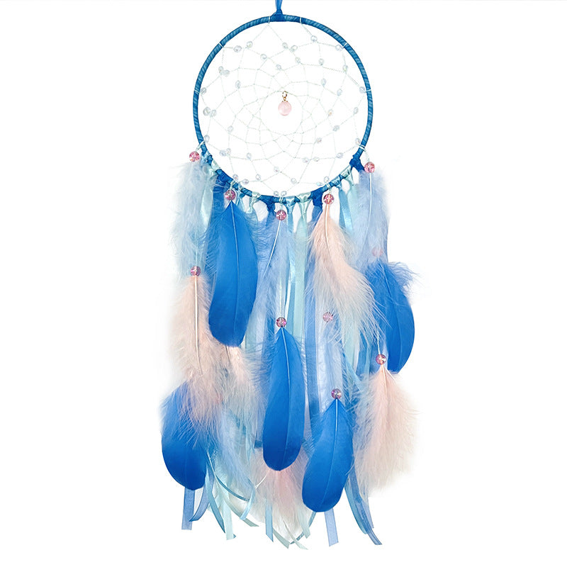 Dreamcatcher Wind Chime Handmade Decorative Gift for Girls, Whimsical and Ethereal Style, Creative Birthday Present