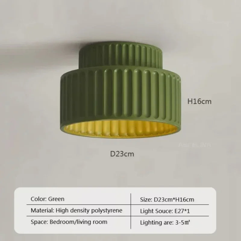 Nordic LED Ceiling Light Bedroom Study Living Room Ceiling lamps Corridor Balcony Home Decoration Indoor Lamps And Lanterns - Velora Home Deco