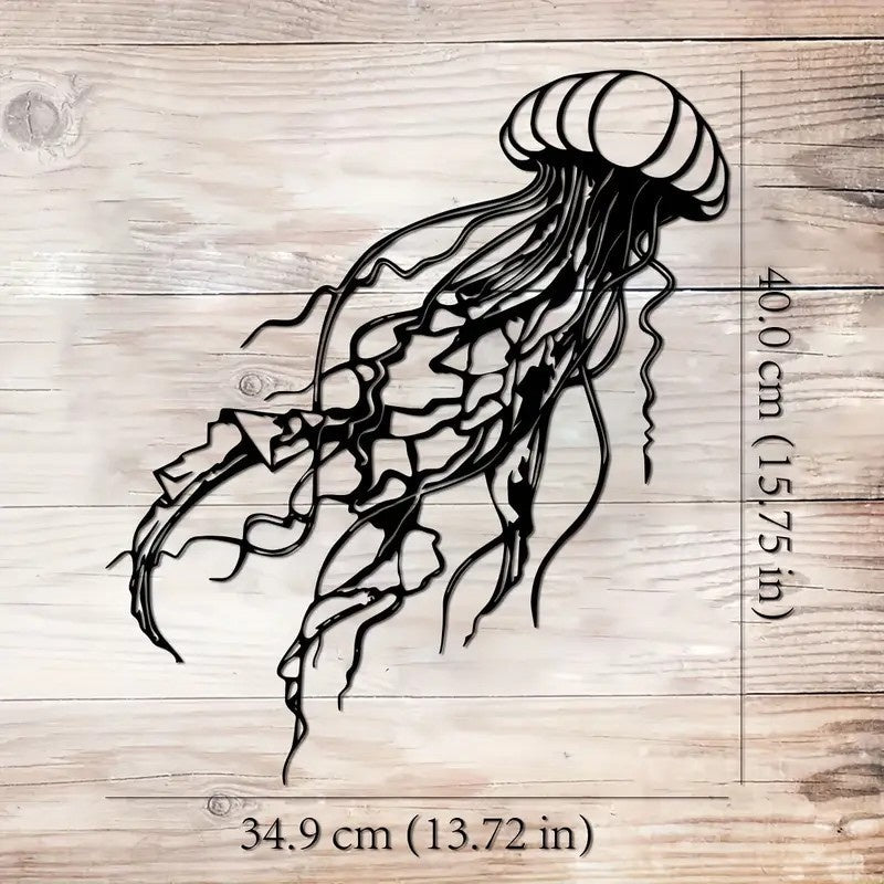 Metal Wall Art Iron Silhouette Wall Decor for Living Room and Bedroom Creative Home Mural Decorations - Velora Home Deco