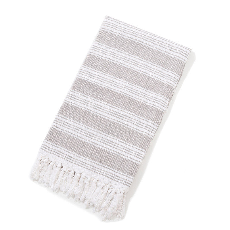 Turkish Beach Towel Striped Fringe Quick-Dry Large Size Cotton Bath Towel Multiple Styles Wholesale