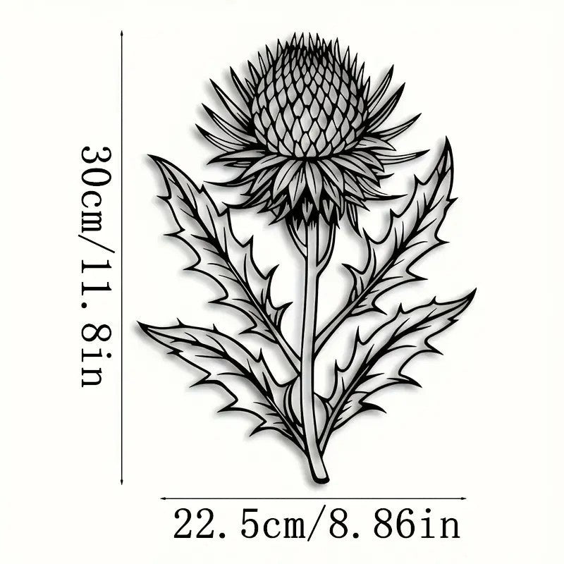 Metal Wall Art Iron Silhouette Wall Decor for Living Room and Bedroom Creative Home Mural Decorations - Velora Home Deco