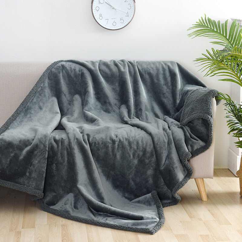 Pet waterproof blanket flannel comfortable cotton fleece Sherpa thick pet blanket