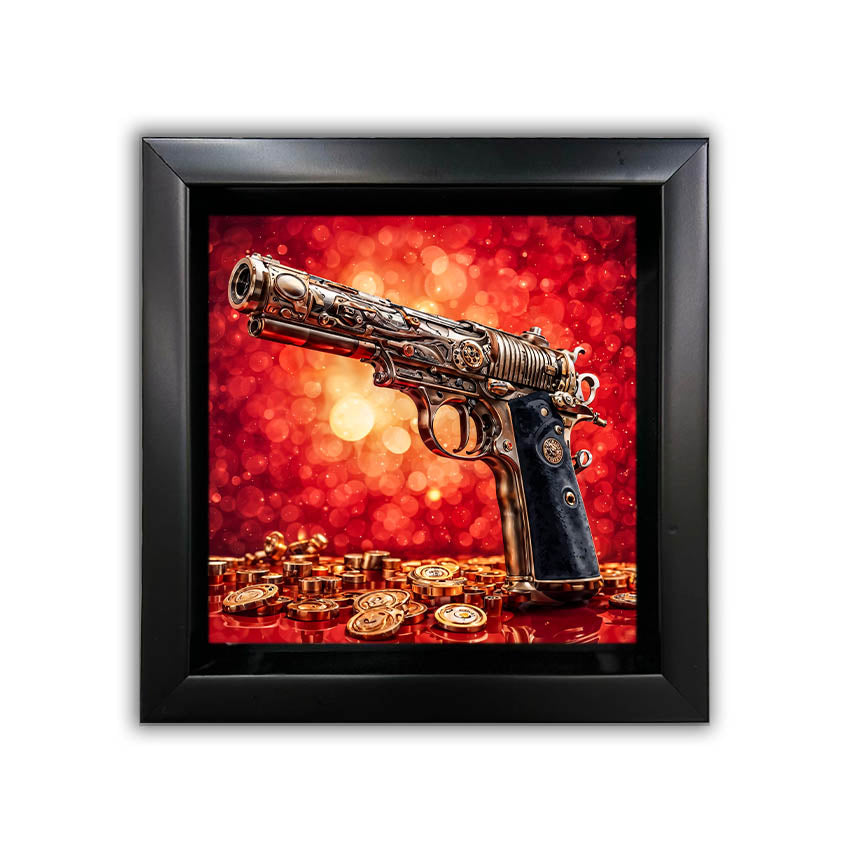 Set of 12 Framed Canvases-16