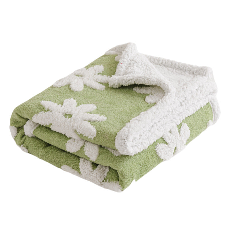 Pet waterproof blanket flannel comfortable cotton fleece Sherpa thick pet blanket