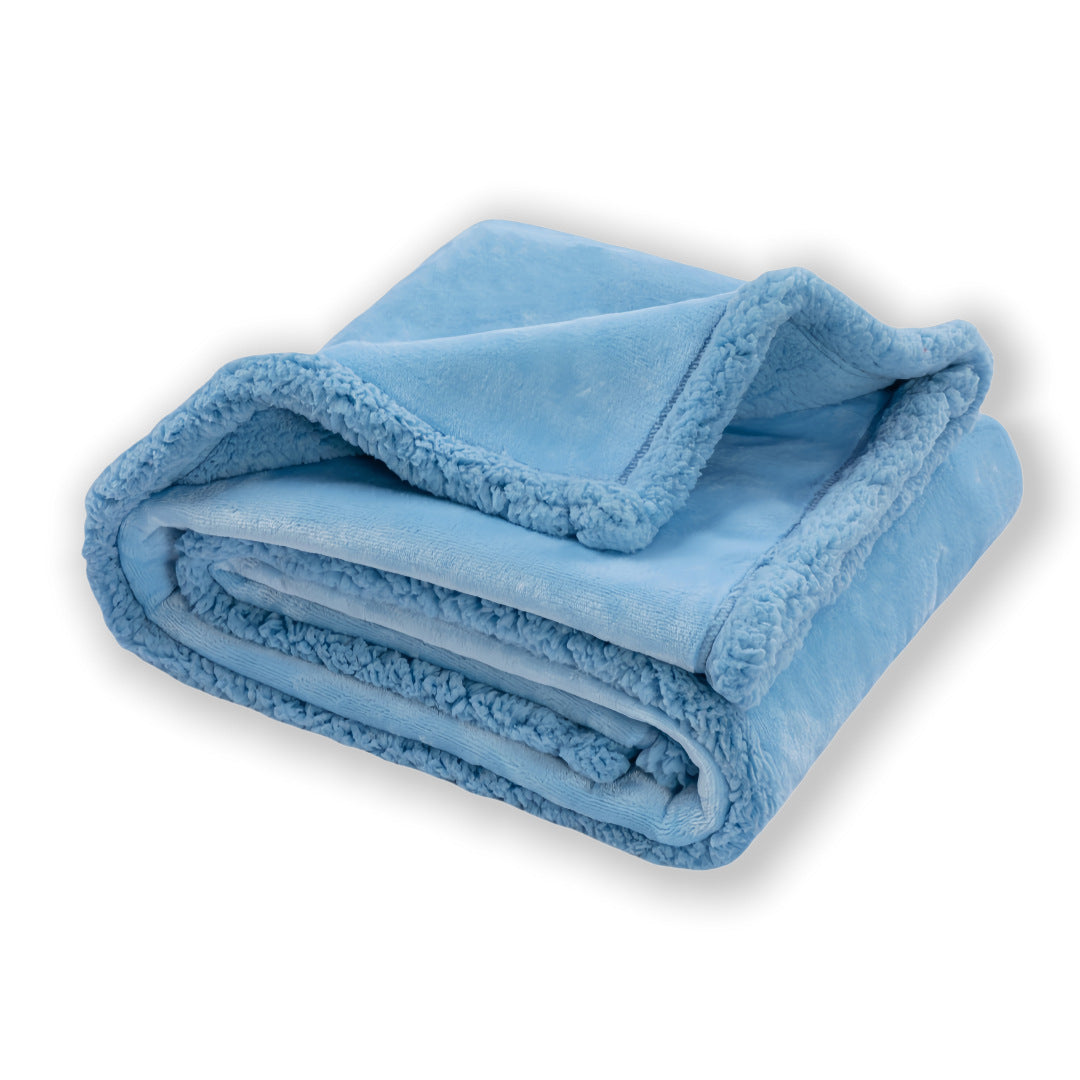 Pet waterproof blanket flannel comfortable cotton fleece Sherpa thick pet blanket