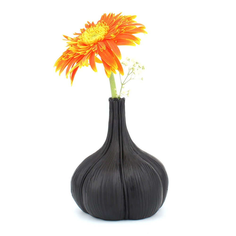 Minimalist geometric allicin small vase decorative resin ornament