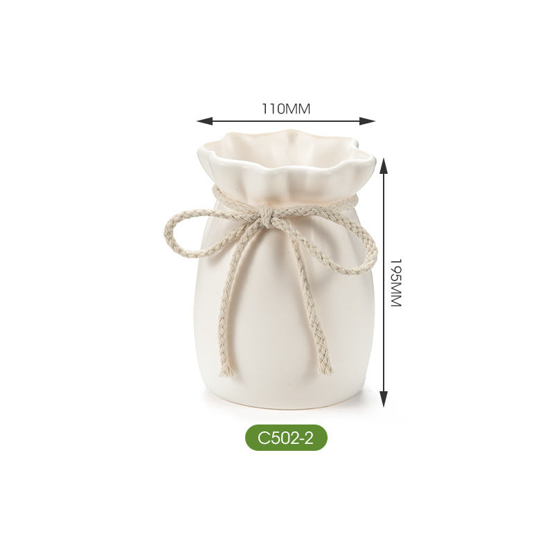 plastic vase
