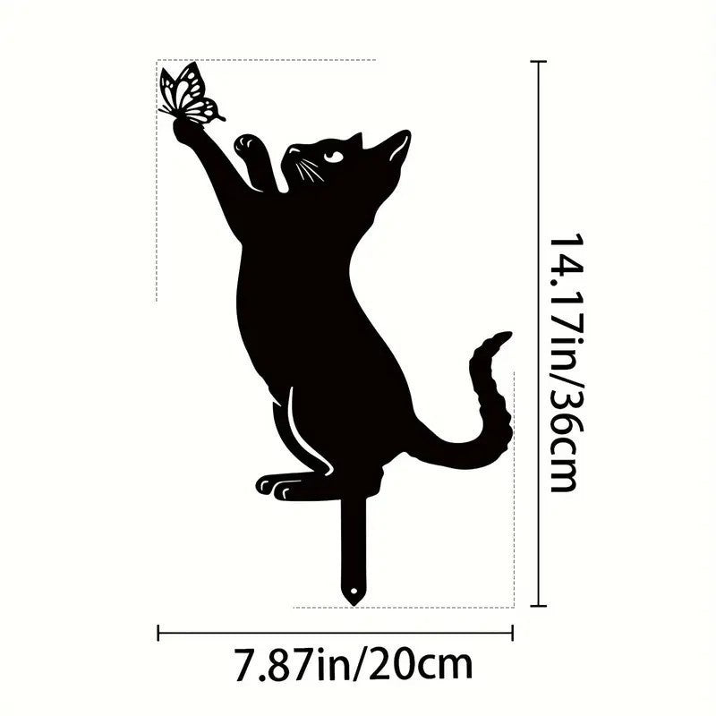 Metal Wall Art Iron Silhouette Wall Decor for Living Room and Bedroom Creative Home Mural Decorations - Velora Home Deco