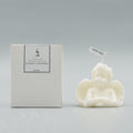 Half body smiling little angel fragrance candle with wings angel baby fragrance candle