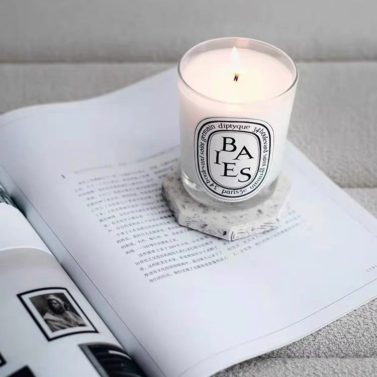 Tiptok Aromatherapy Candle Pure Natural Essential Oil Smokeless Fragrance with Hand Gift