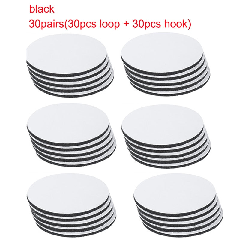 60mm Strong Self Adhesive Fastener Dots Stickers velcros adhesive tape For Bed Sheet Sofa Mat Carpet Anti Slip Mat