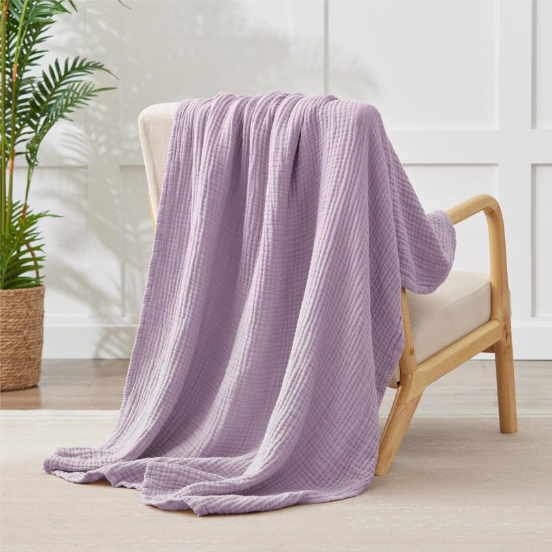 Breathable air conditioning summer cool thin blanket