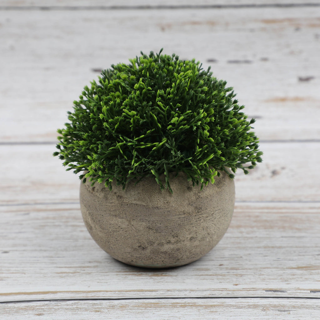 Combination Semi Round Pulp Bonsai Simulation Plant Bonsai Desktop Green Plant Decoration Bonsai