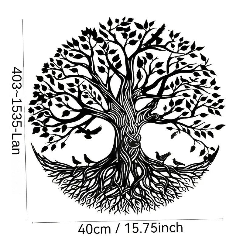 Metal Wall Art Iron Silhouette Wall Decor for Living Room and Bedroom Creative Home Mural Decorations - Velora Home Deco