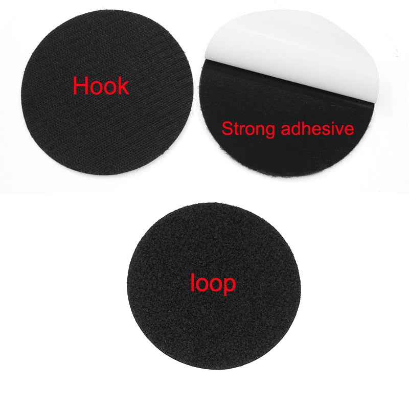 60mm Strong Self Adhesive Fastener Dots Stickers velcros adhesive tape For Bed Sheet Sofa Mat Carpet Anti Slip Mat