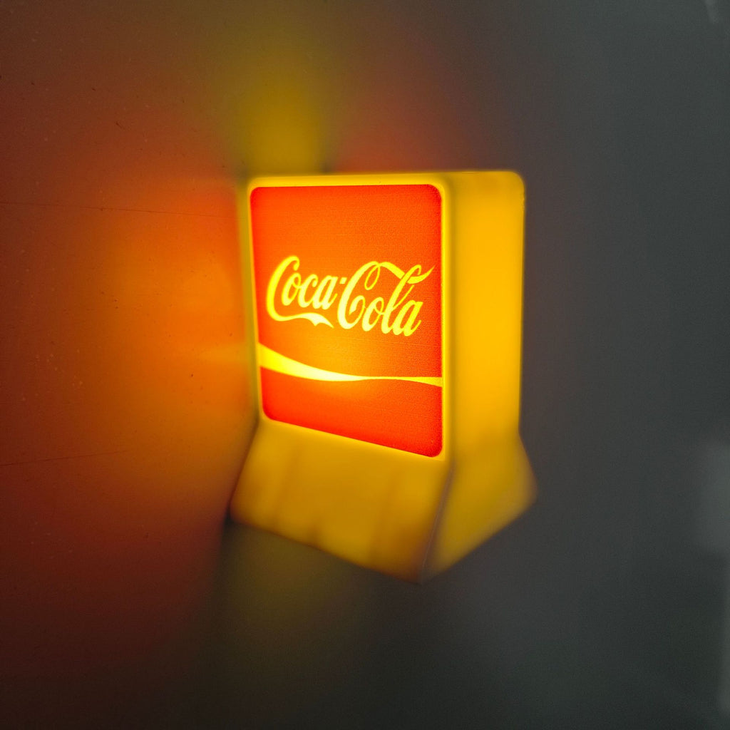 Drinks Fridge Magnet Creative 3D Stereoscopic Light-Up Beverage Magnetic Sticker Nordic Home Decorative Magnetic Tile