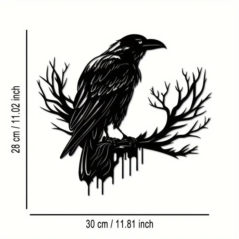 Metal Wall Art Iron Silhouette Wall Decor for Living Room and Bedroom Creative Home Mural Decorations - Velora Home Deco