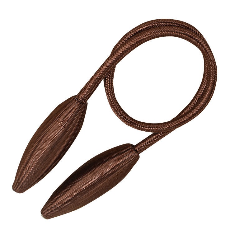 Modern Minimalist Creative Twisting Music Curtain Binding Rope Punch-Free Curtain Binding Belt