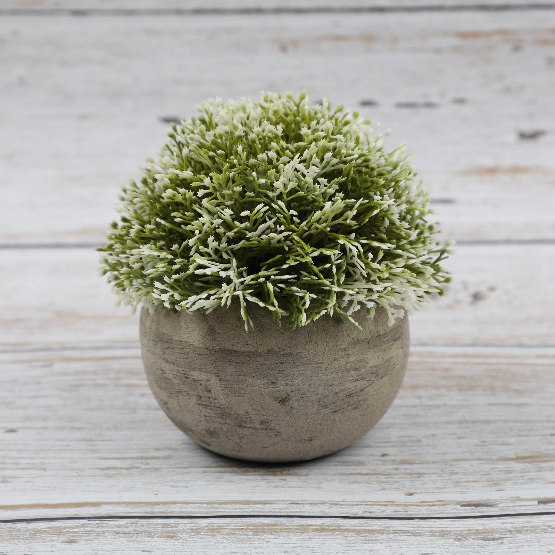 Combination Semi Round Pulp Bonsai Simulation Plant Bonsai Desktop Green Plant Decoration Bonsai