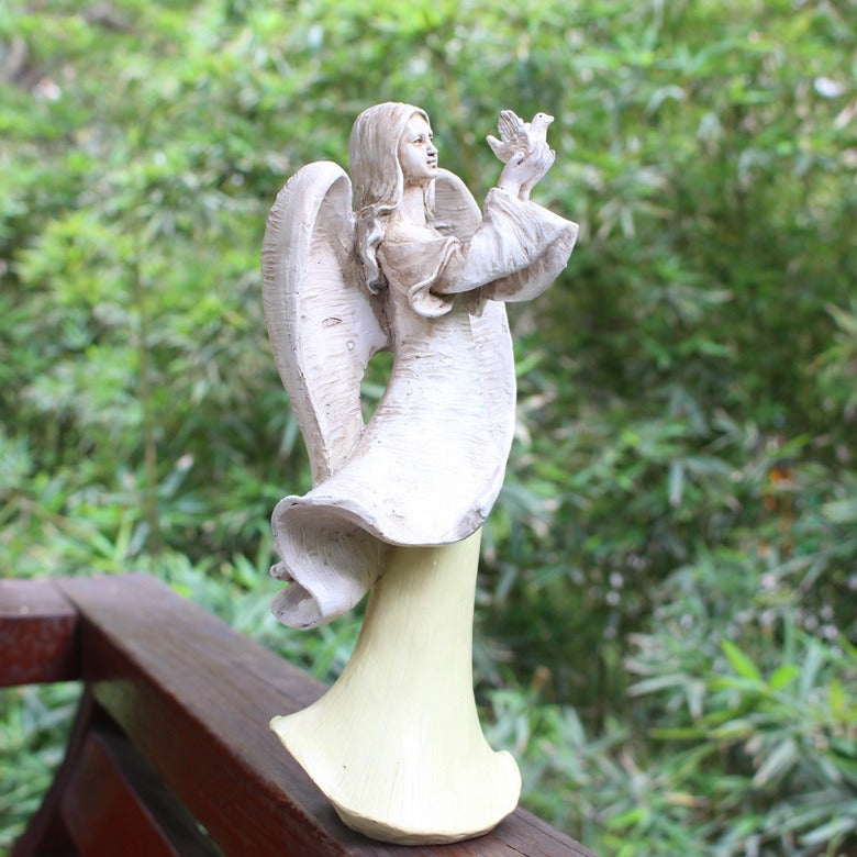 Courtyard Statue Outdoor Garden Angel Resin Decoration